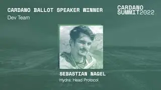Cardano Ballot Speaker Winner - Dev Team