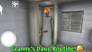 Granny's Daily Routine in Granny Chapter 2 || Grannys Daily Works🔥🔥 ||