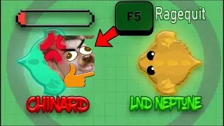 Mope.io - I Destroyed Chinard And He Ragequitted | 1v1 in arena with dragon