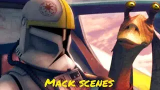 All clone trooper Mack scenes - The Clone Wars