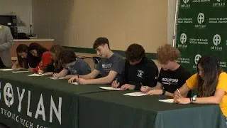 Rockford Boylan athletes sign with colleges, one for the sport of bass fishing