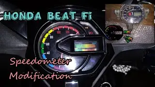 Honda Beat Speedometer Modification