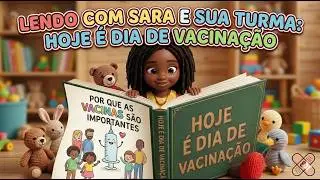 Livro Animado - Hoje é Dia de Vacinação