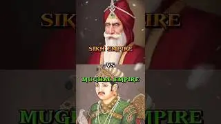 Sikh Empire vs Mughal Empire🔥🥵#sikhwarrior #sikh #sikhempire #mughal #history #maharajaranjitsingh