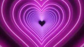 Pink heart tunnel 🩷 lighting for room