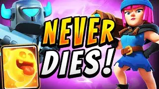 HEAL SPIRIT IS BROKEN w/ THIS MINI PEKKA HOG CYCLE DECK! &mdash; Clash Royale