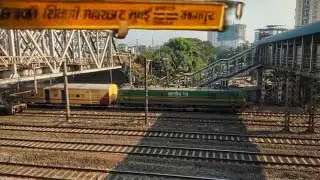 01006 l Nagpur Mumbai CSMT special train departure from kopar station