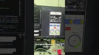SMART HOME APP DEVELOPMENT #iot #android #engineering #mobile le#esp32 #fyp #computer#electronic