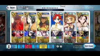 FGO Valentine CQ 5 turn ft. Double Romulus = Quirinus Crits Only