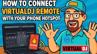 How to Connect VirtualDJ Remote with Your Phone Hotspot 🔥📱🎧