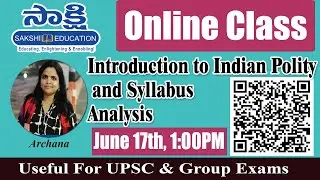 Introduction to Indian Polity and Syllabus Analysis by L.Archana