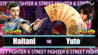 🏆SF6 Haitani (Chun li) vs Yuto (Mai)🏆
