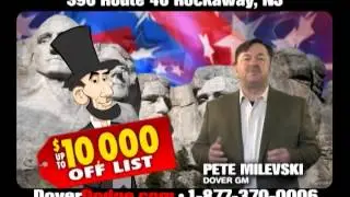 Dover Dodge New Jersey Presidents' Month Sale