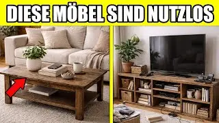Die 12 SCHLIMMSTEN Möbel, die SIE ZU HAUSE HABEN! (Werfen Sie sie weg oder ersetzen Sie sie HEUTE!)