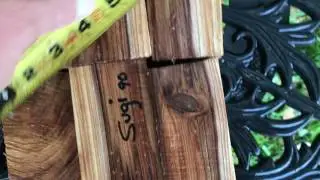 Hawaiian Chocolate Heart Sugi Pine Bottle Stop Blanks Auction 90