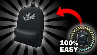 How to get FREE Black Realm Backpack! EASY VANS WORLD EVENT ROBLOX TUTORIAL!