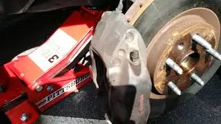 CHEVY CAMERO SS 2014 FRONT BRAKE PADS AND ROTORS REPLACEMENT