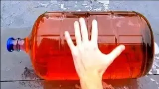 Satisfying Glass Bottle Drop | Slow Motion Breaking Sounds🔥