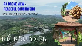 4K Drone View &ndash; Peaceful Countryside ,Bau Tien 4K Video #4kvideo #4kdrone #villagelife