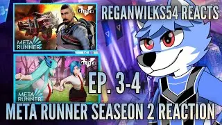 RWAP Reacts to META RUNNER SEASON 2: EPISODE 3-4 (Unreal Egines, Transfer Student) @GLITCH @SMG4