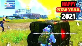 😱 2021 First Dangerous Fight For Looting Air Drop | Pubg Mobile Best Gameplay - Roboman Gaming