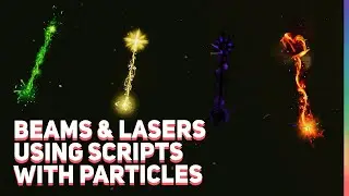 Self Adjusting Laser Beams VFX on Unity [Scripting] | PILOTO STUDIO