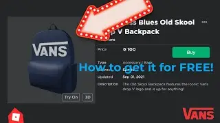HOW TO get FREE ITEMS in Roblox Vans Event