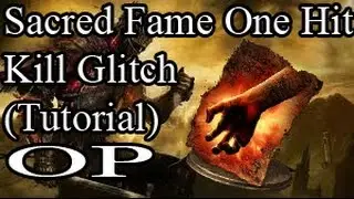 Dark Souls 3 - Sacred Flame OP One-Hit-Kill Glitch (Tutorial)