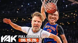 Steven Cheah Takes The Victory Lap Of A Lifetime After Predicting Knicks In 5 | The Yak 6-15-26