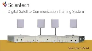 Digital Satellite Communication Training System - Scientech 2274