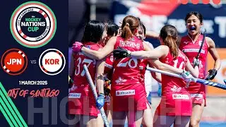 FIH Hockey Women's Nations Cup 2025 Highlights: Japan v Korea