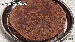 Soft Ragi Chapathi Recipe/ Ragi Roti/ Ragi Chapati