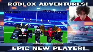 ROBLOX 018 - THE STRONGEST BATTLEGROUNDS - JOGANDO BLUE ROCK RIVALS