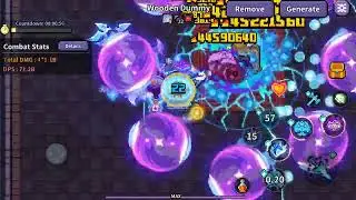 My Heroes Dungeon Raid... 180 bilh&otilde;es de DPS??? (bruxa gusion)
