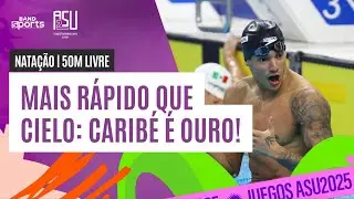 CARIB&Eacute; ESPETACULAR! MAIS R&Aacute;PIDO QUE CIELO E MAIS UM OURO PARA O BRASIL! | PAN JUNIOR ASSUN&Ccedil;&Atilde;O