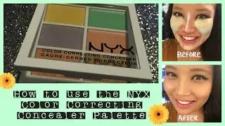 How to Use the NYX Color Correcting Concealer Palette | Get a Flawless Look