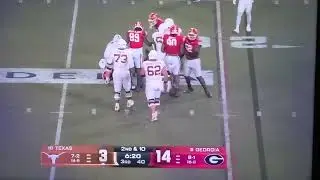 Elijah Griffin acting skills 💪🏾💪🏾 #TexasVSgeorgia #Acting #Skills #GiveHimAnOscar #OscarNominated 