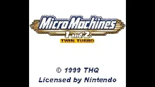 Micro Machines 1 and 2: Twin Turbo. [GBC -  Virtucraft, THQ]. (2000). Full Challenge Play.