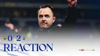 REACTION | Chris Davies | Oxford United 0-2 Birmingham City