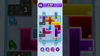 Drop Away Level 916 | Walkthrough