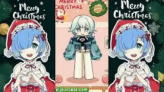 REM Christmas Transformation 🎄💙 Magical Chibi Glow-Up in Magic Princess: Doll Dress Up! ✨