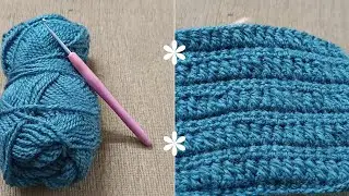 Amazing ! Very simple and Beautiful Crochet Pattern/Crochet Baby blanket 