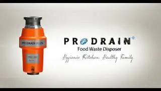 Prodrain Plus Food waste Disposer