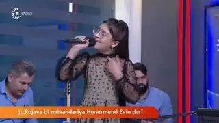 Evîn Darî ji Dostê re ji rêkim ez diyarî || أفين داري تغني ل سعيد كاباري جه دوستي جه ريكم إذ دياري