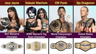 WWE Current Champions - Dec 2025