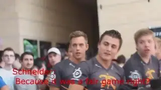 Fnatic refuses handshake from с English sub NiP