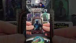 Watch us open a box of Topps Stranger Things High Tek! 😈