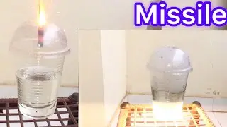 Science Experiment Flying Rocket Vs Water Glass