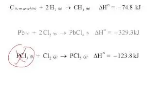 CHM165 Standard Molar Enthalpy of Formation