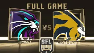 SFL Season 25, Week 7 - Detroit @ Fort Worth
